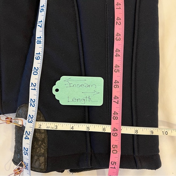 🎉HP🎉 Vintage Reebok RARE HTF Ski Snow Bib Overalls Fitted Flare Pants XS - Picture 14 of 16